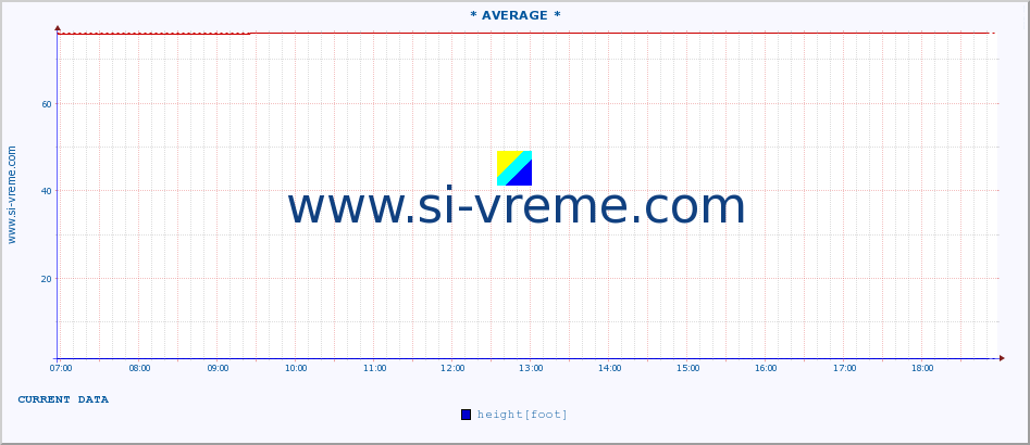  :: * AVERAGE * :: height |  |  :: last day / 5 minutes.