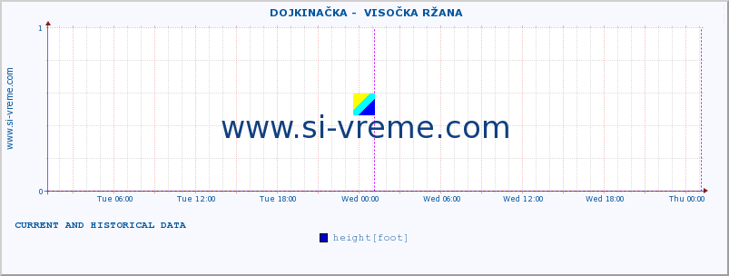  ::  DOJKINAČKA -  VISOČKA RŽANA :: height |  |  :: last two days / 5 minutes.